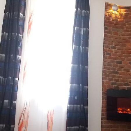 לבוב Apartment With Fireplace מראה חיצוני תמונה